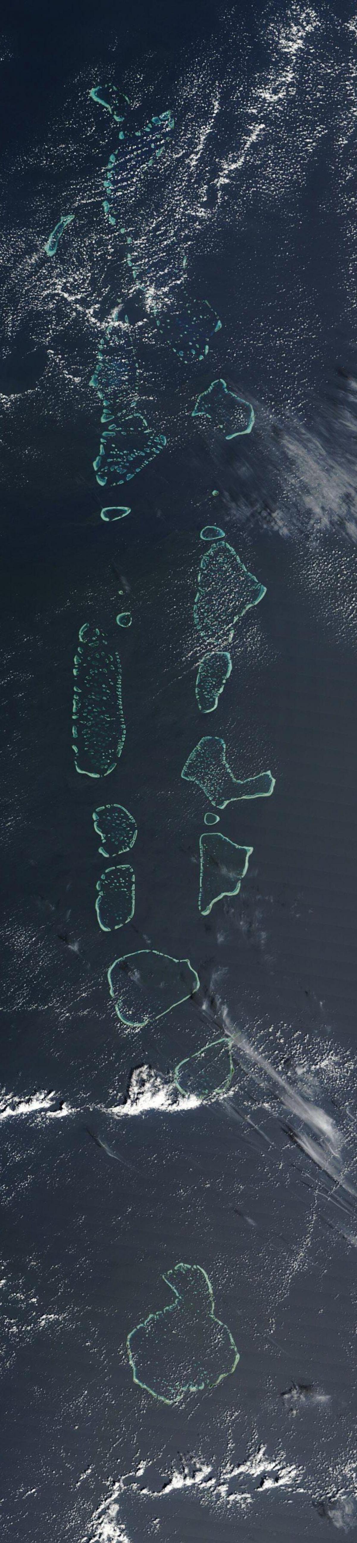 карта Мальдывы спадарожнік